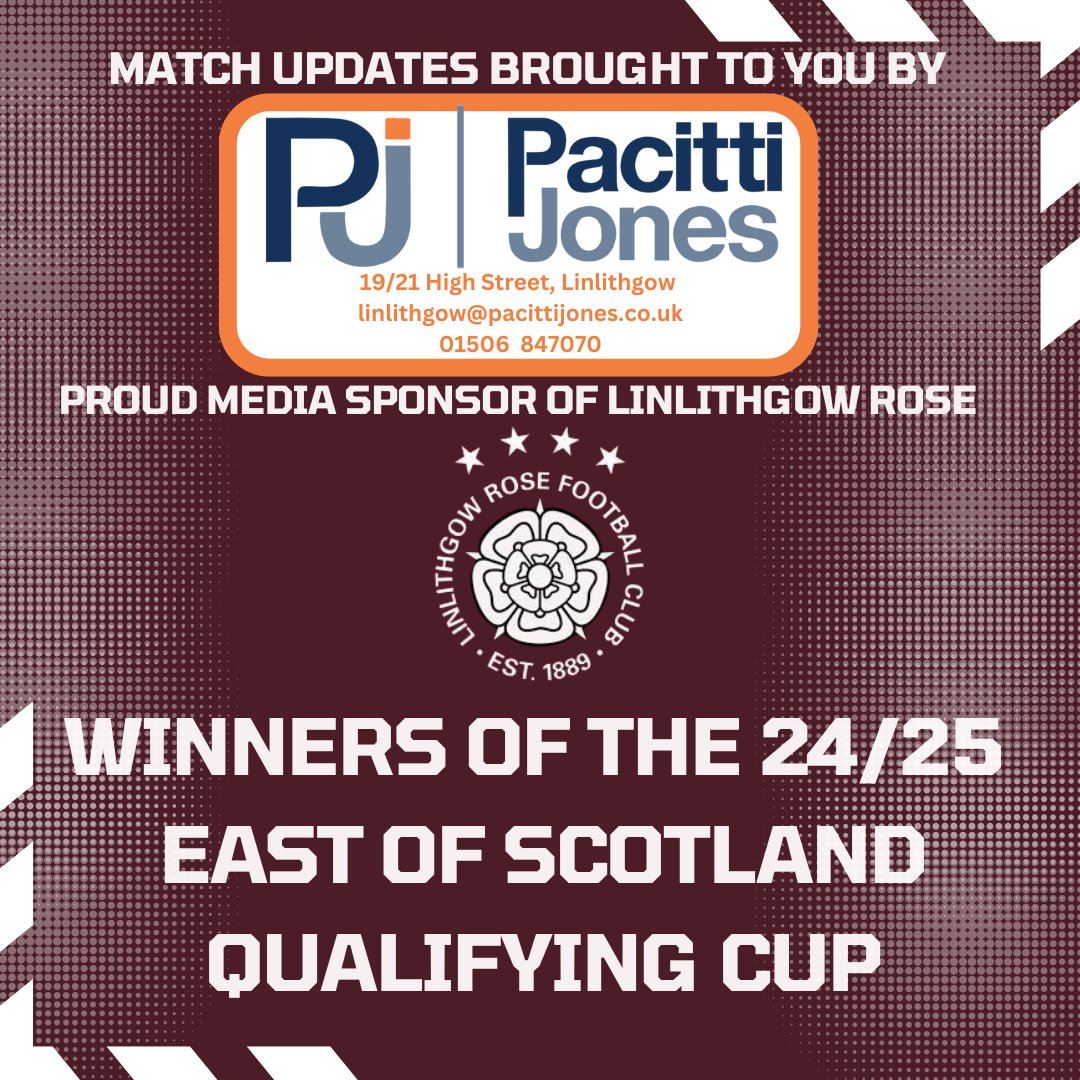 ROSE WIN THE EOSQC!! 🌹⚽️

It's all over here at Christie Gillies Park, a last-minute Goal from Dylan sees the lads go and lift the EOSQC cup for the 2nd time HAIL THE GALLANT ROSEY POSEY!!! 🌹⚽️#HTG