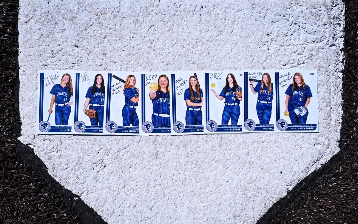 SHUSoftball's tweet photo. Signing off✍️ 

#HALLin🔵⚪️ | #HooksUp https://t.co/52EzlkPZ9T