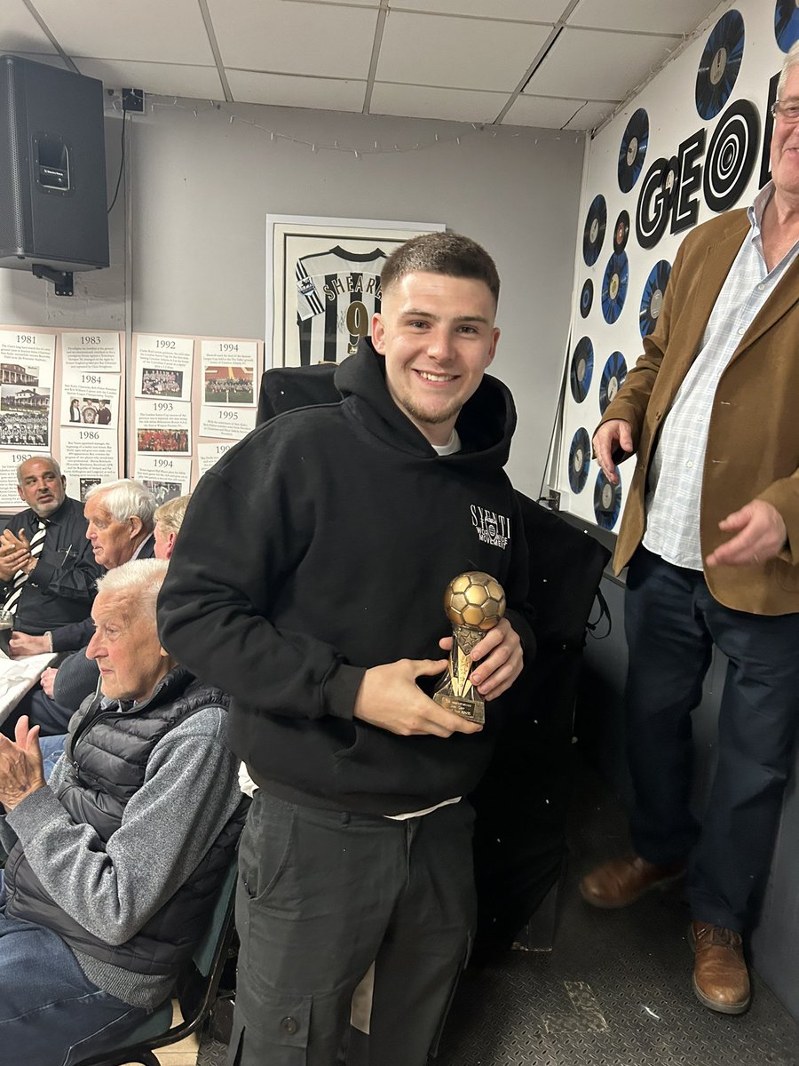 Your players’ player and supporters’ player, Dan Carr ⚫️⚪️