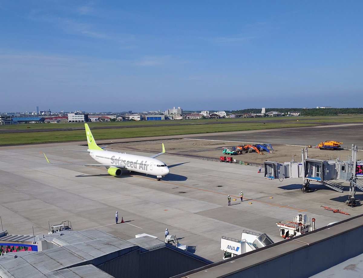MotoKmi's tweet photo. 次男君、帰省🌴
#帰省
#宮崎県 
#空港 https://t.co/bFwDoPQSH1