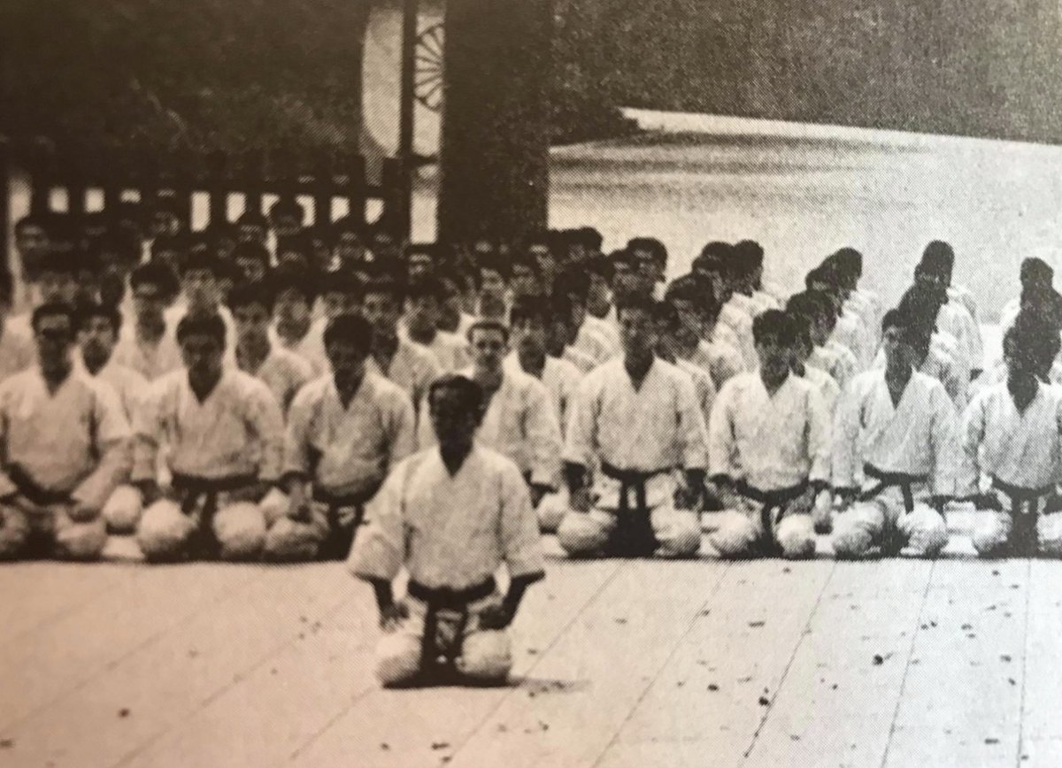 #tbt #ThrowBackThursday #VintageKUGB     

We've been sent this fantastic photo and we have no information on it at all but it was too good not to share.  We do recognise some of the faces as we are sure you do.  Can anyone shine a light?

#shotokan #karate #oldschool #kugb