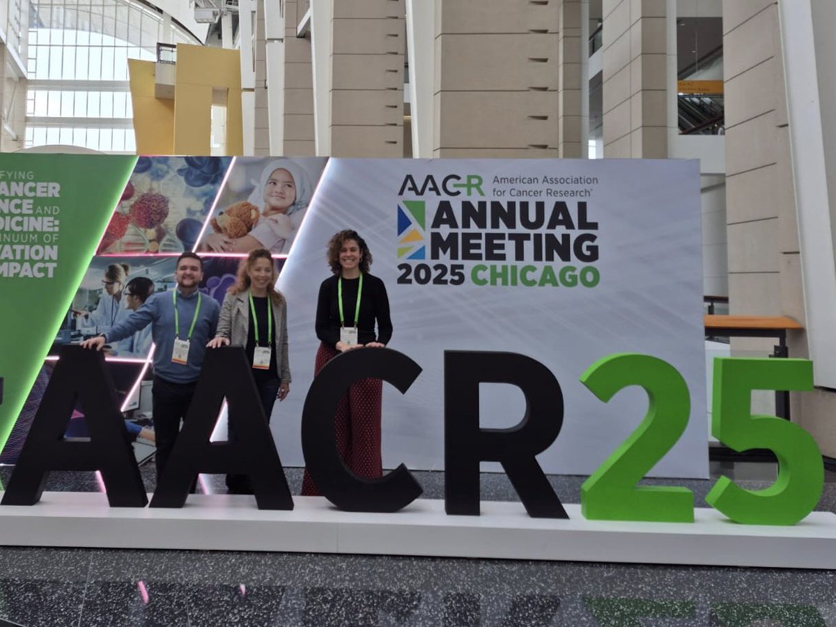 Happy to be at #AACR25! Looking forward to witnessing new advances in #Immunotherapy and #CellTherapy 🧬🔬