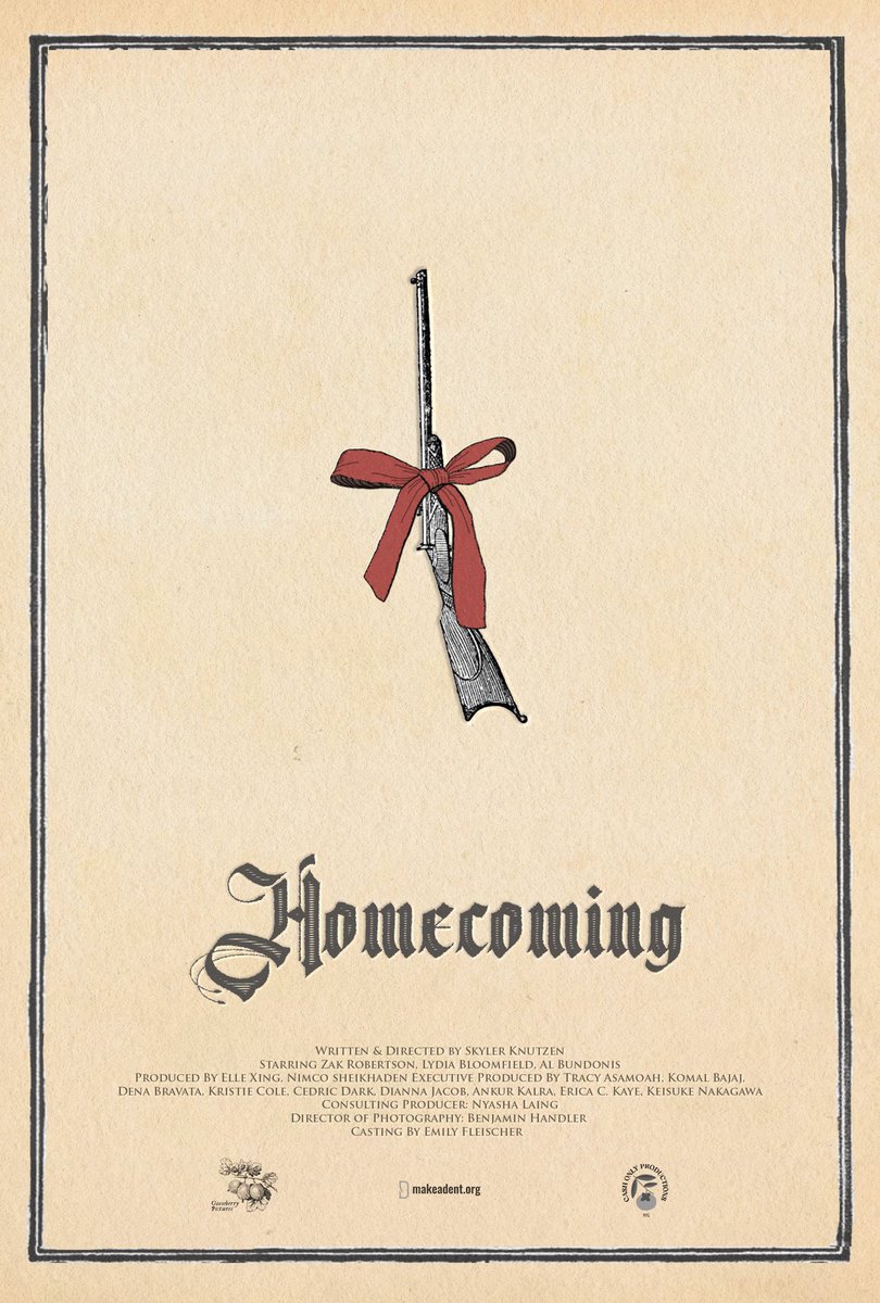Ankur Kalra (@ankurkalramd) on Twitter photo Gooseberry Pictures, <a href="/makeadentorg/">makeadent.org</a>, and Cash Only Productions, along with our executive producers are ecstatic and proud to announce the completion of Homecoming, a short film that takes a hard and unflinching look at the current atmosphere surrounding gun violence in the United Gooseberry Pictures, <a href="/makeadentorg/">makeadent.org</a>, and Cash Only Productions, along with our executive producers are ecstatic and proud to announce the completion of Homecoming, a short film that takes a hard and unflinching look at the current atmosphere surrounding gun violence in the United