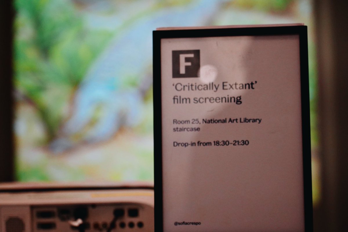 Such an incredible honour getting to show ‘critically extant’ 2021-2022 at the V&amp;A <a href="/V_and_A/">V&A</a> last friday, as part of the April Friday Late ‘Is This For Real?’ curated by Carrie Chan ✨✨