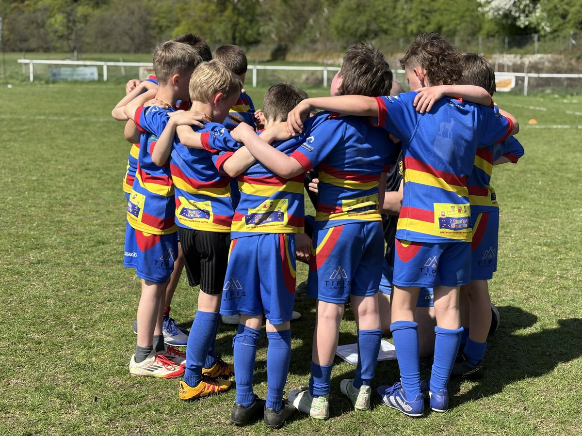 Absolutely brilliant day over at the Matlock RUFC for their rugby festival with Rebecca Weate. So proud of Ellis’s attitude and performance today, dug deep and put 110% into every game with his team throughout all 6 games! Scored 11 tries (at a £ a try) #prouddad #teamwork
