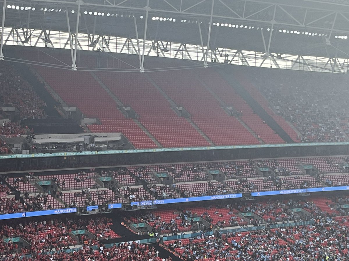 Tinpot FC .. you can buy trophies but you can’t buy class or fans #NFFC #NFOMCI #ManCity