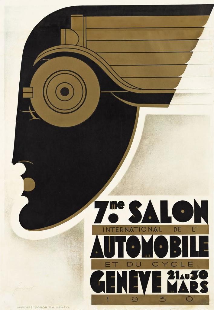 AFSMSFA's tweet image. Noël Fontanet
7me. Salon International De L&apos;automobile Et Du Cycle, Geneve (7th International Automobile and Cycle Salon in Geneva. 1930