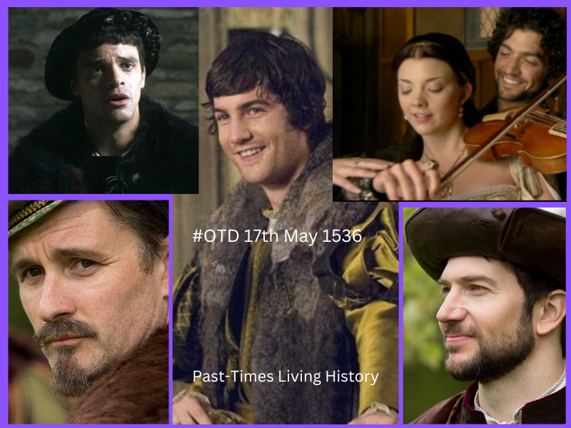 #OTD 17 May 1536
#GeorgeBoleyn was executed followed by #HenryNorris #FrancisWeston #WilliamBrereton &amp; #MarkSmeaton the only one to plead guilty
It is impossible to imagine witnessing such an abhorrent spectacle ... knowing you're next!
Yet all spoke eloquently prior to their end