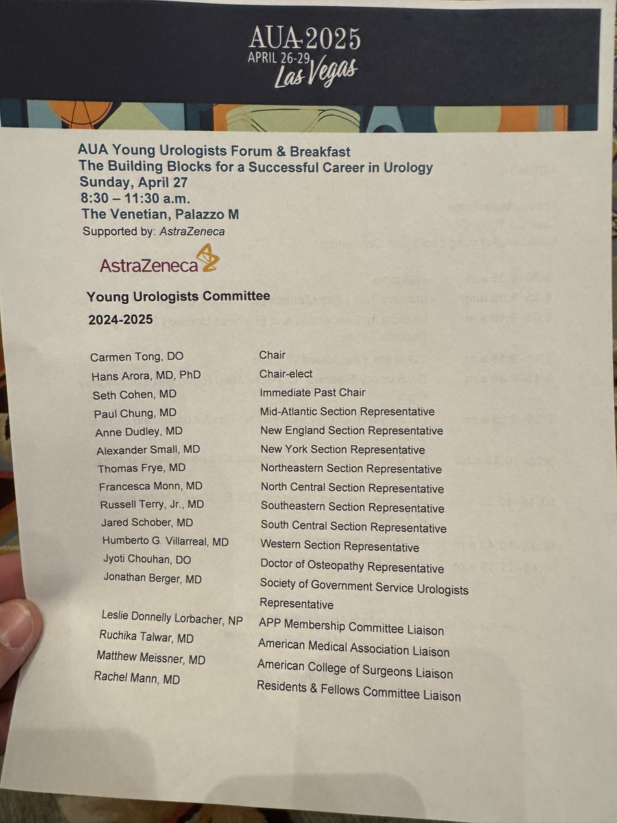 Seth Cohen (@drscohen) on Twitter photo #YoungUro Forum starting in Palazzo M on 5th Floor, 8:30 am. A fabulous line up of speakers and breakfast await. <a href="/CarmenTongGU/">Carmen Tong</a> <a href="/HansArora/">Hans Arora, MD PhD</a> #AUA25 <a href="/AmerUrological/">Amer. Urol. Assn.</a> #YoungUro Forum starting in Palazzo M on 5th Floor, 8:30 am. A fabulous line up of speakers and breakfast await. <a href="/CarmenTongGU/">Carmen Tong</a> <a href="/HansArora/">Hans Arora, MD PhD</a> #AUA25 <a href="/AmerUrological/">Amer. Urol. Assn.</a>