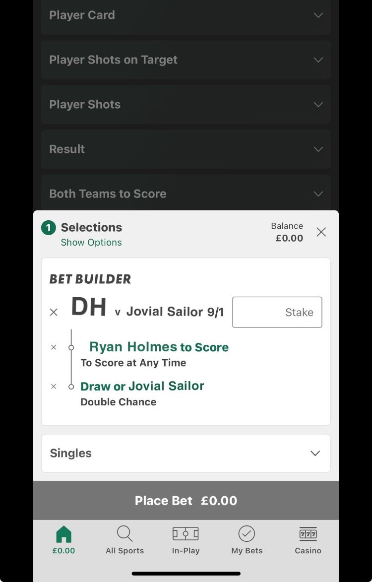 2-0 defeat to <a href="/DHFC2019/">SAUDI DH</a> and dreams of the league in tatters. Well played to the Denton Holme lads, deserved the win today. Bet builder the ready for next week… 👀 ⚓️⚓️⚓️⚓️⚓️