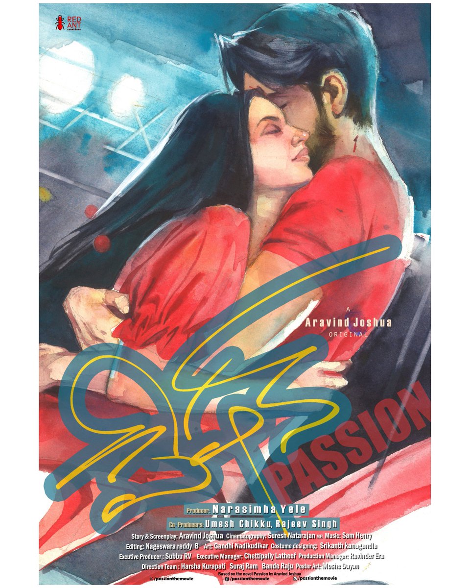 suresh_dop's tweet image. HERE IS MY NEXT FIRST LOOK MOVIE POSTER OF &quot;PASSION&quot; AS A CINEMATOGRAPHER 
happy to share the poster. With your love n blessings.
My telugu debut movie Passionthemovie 
Hyderabad