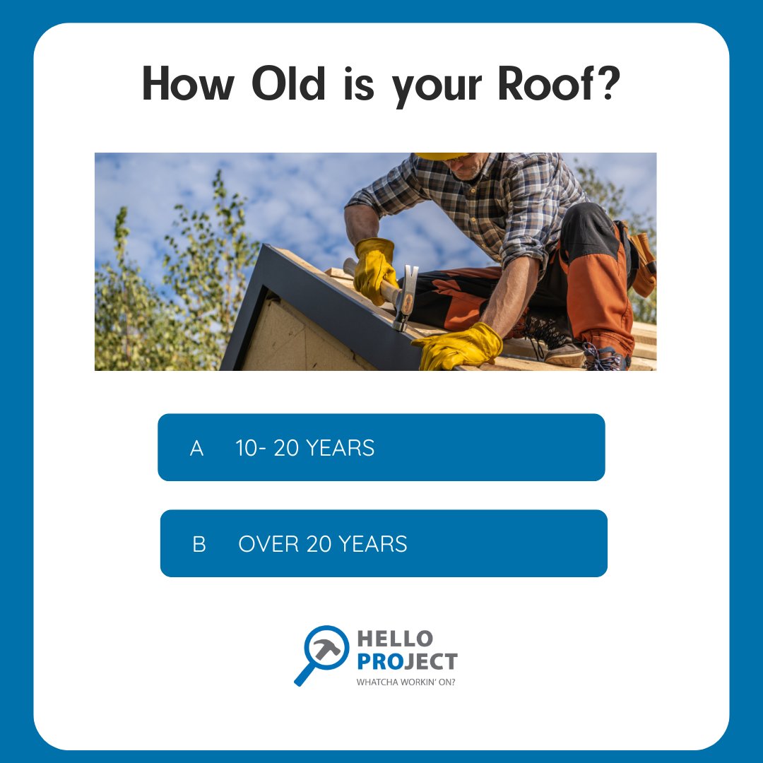 HelloProjectUSA's tweet image. 📊 POLL: How old is your roof?

 A) Under 10 years ✅
 B) 10-20 years 🤔
 C) Over 20 years! 😬

Comment below! 👇

#RoofMaintenance #HomeProtection #RoofUpgrade