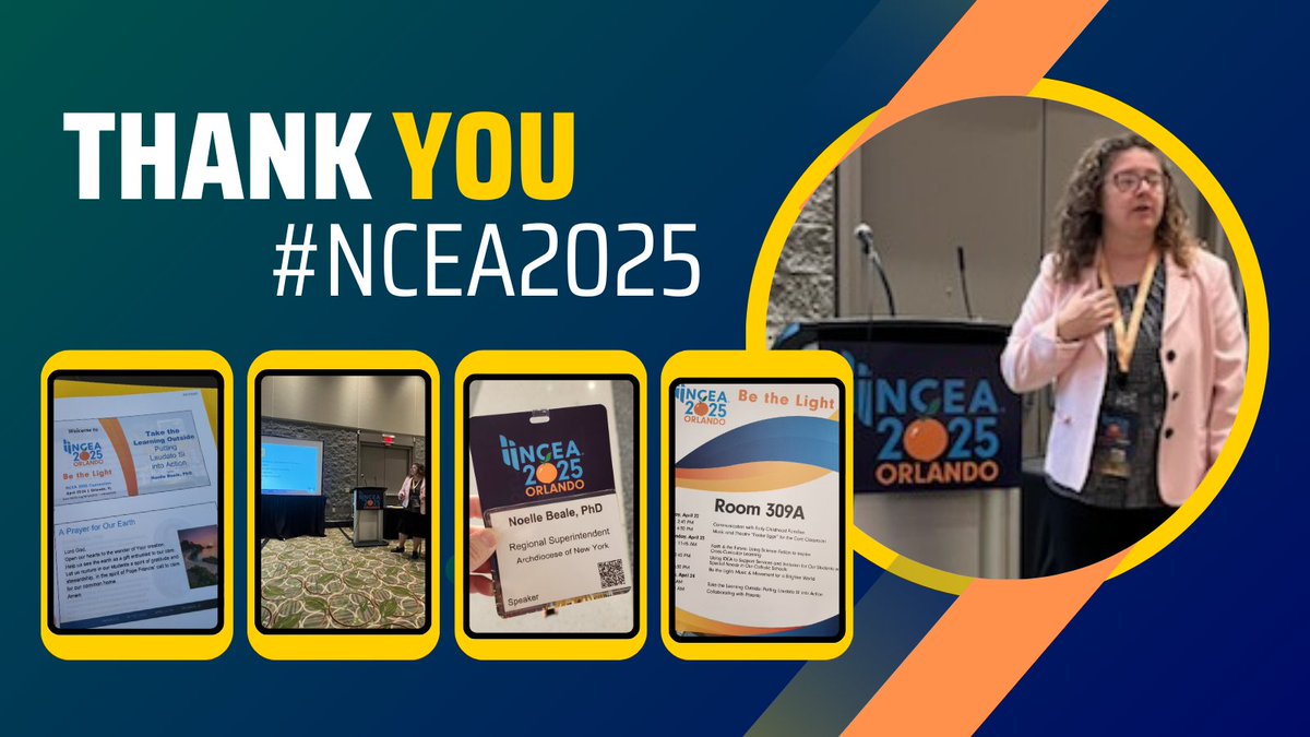 Grateful to <a href="/NCEATALK/">NCEA</a> for the chance to share Take the Learning Outside – Putting Laudato Si into Action at #NCEA2025! 
Thank you to all who joined the conversation - your passion for faith, learning, and creation is inspiring. 
Let’s keep taking learning outside!