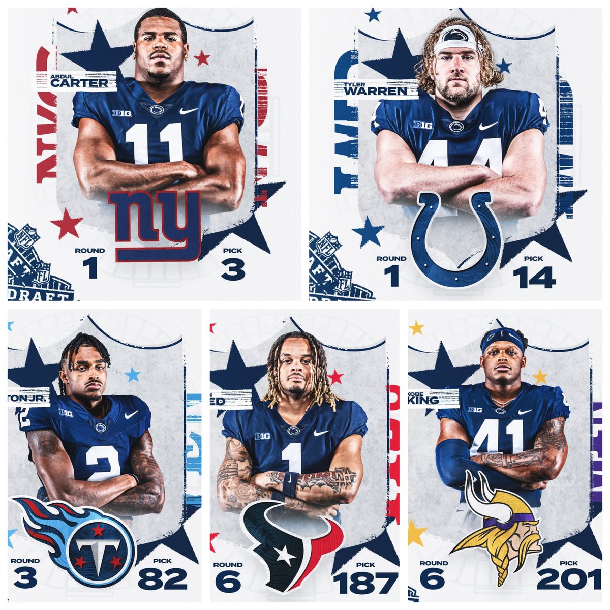 FightOnState.com (@fightonstate) on Twitter photo DID YOU KNOW <a href="/PennStateFball/">Penn State Football</a> has now had 5+ players selected in the last eight NFL Drafts, which is the longest streak in the program's history? DID YOU KNOW <a href="/PennStateFball/">Penn State Football</a> has now had 5+ players selected in the last eight NFL Drafts, which is the longest streak in the program's history?