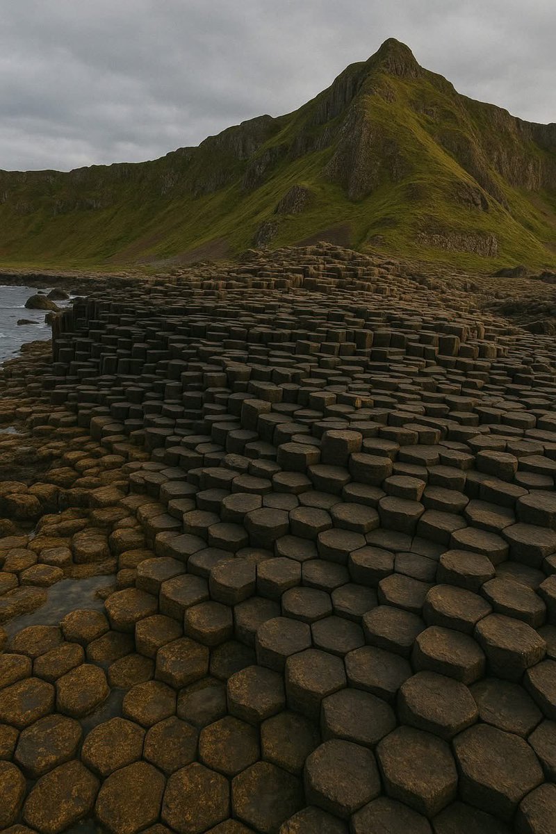 Doğa’nın intizamı…

Altıgen şekilli sütun bazaltlar…
Giant’s Causeway - İrlanda

📷 Geology Page-fb