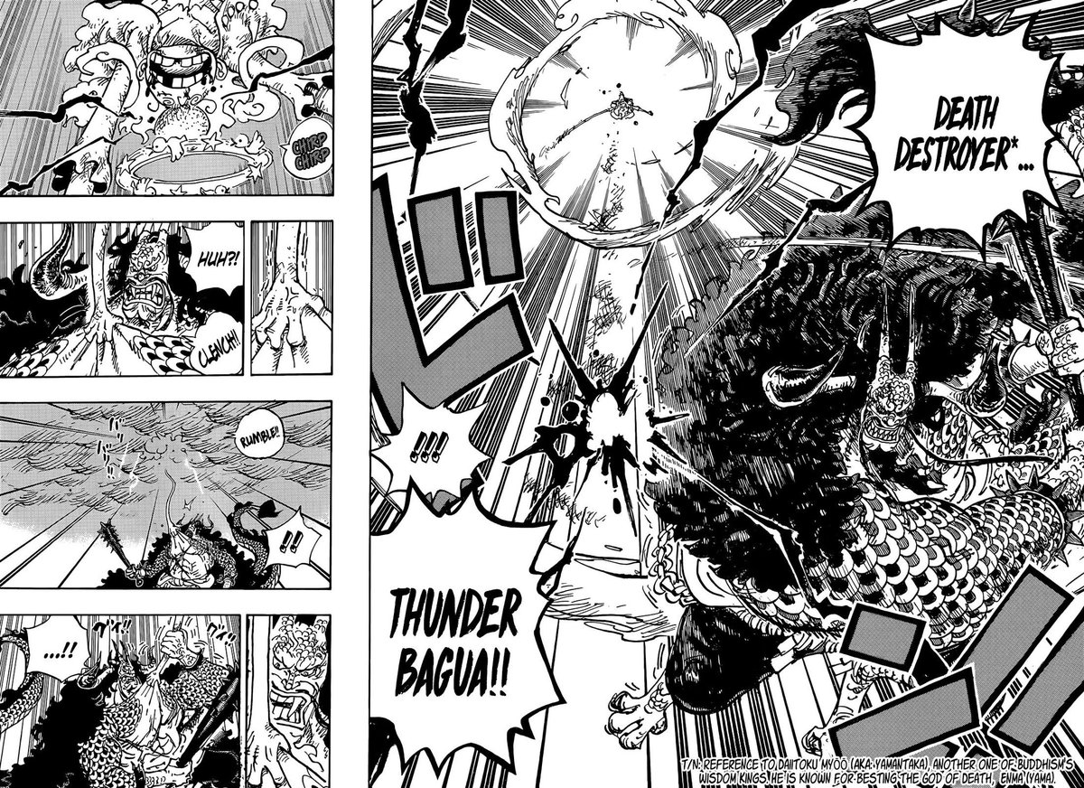 AbsoluteTSC's tweet photo. @valkatuvalkata @strawhats Nope he did and Luffy doesn't have hands on him https://t.co/i1S9ZSAF0Z