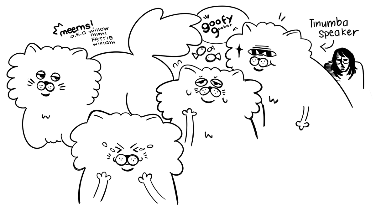 pomee321's tweet image. sry no daily drawing for yesterday have an old drawing of my cat instead 😊