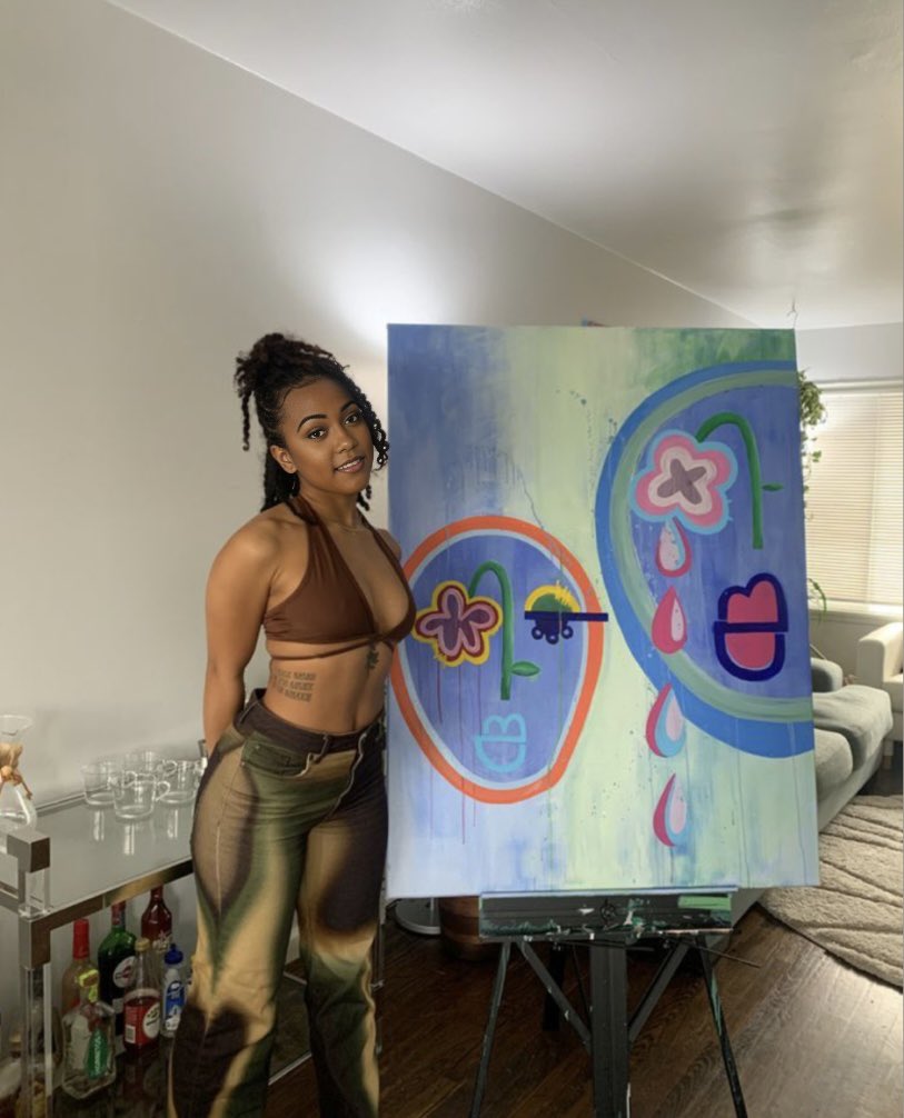 You can tell beauty 💦🎨🖼️ is Art ❤️🧡