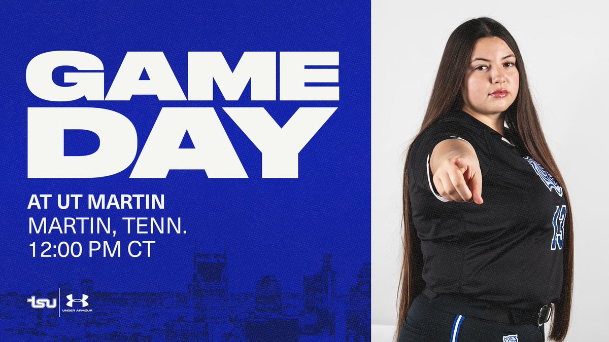 𝗚𝗔𝗠𝗘𝗗𝗔𝗬

🆚 UT Martin
🕛 Game 3: 12 PM
🏟️ Bettye Giles Softball Field
📺 <a href="/ESPNPlus/">ESPN+</a> ➡️ espn.com/watch/player/_…
📊 stats.statbroadcast.com/broadcast/?id=…