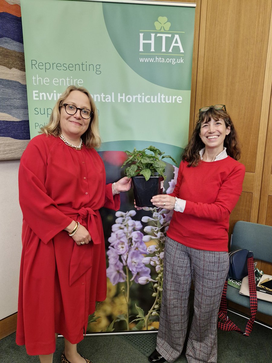 Great to see <a href="/HTAnews/">HTA News</a> in Parliament last week – I’m backing the Environmental Horticultural sector including the HTA members in my constituency. #PlantsinParliament