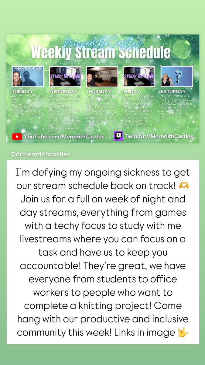 Meredith Castles (@meredithcastles) on Twitter photo 