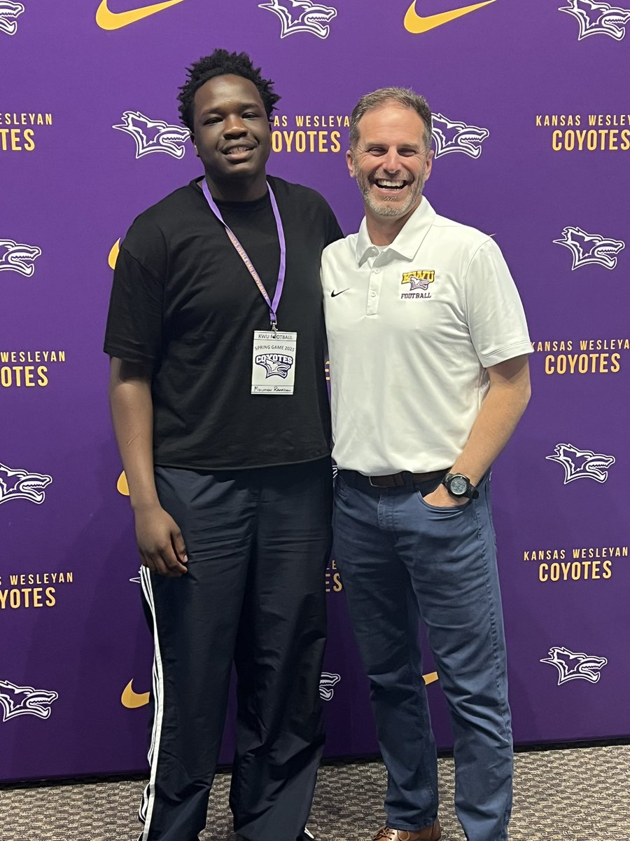 Moumen Ramadan (@moumen__ramadan) on Twitter photo I appreciate <a href="/kwufootball/">Kansas Wesleyan University Football</a> having me out for their spring game and Junior day visit <a href="/CoachBoomerKWU/">Boomer Cunningham</a> <a href="/CoachTycenGray/">Tycen Gray</a> <a href="/Djoiner55/">Coach Dan Joiner</a> I appreciate <a href="/kwufootball/">Kansas Wesleyan University Football</a> having me out for their spring game and Junior day visit <a href="/CoachBoomerKWU/">Boomer Cunningham</a> <a href="/CoachTycenGray/">Tycen Gray</a> <a href="/Djoiner55/">Coach Dan Joiner</a>