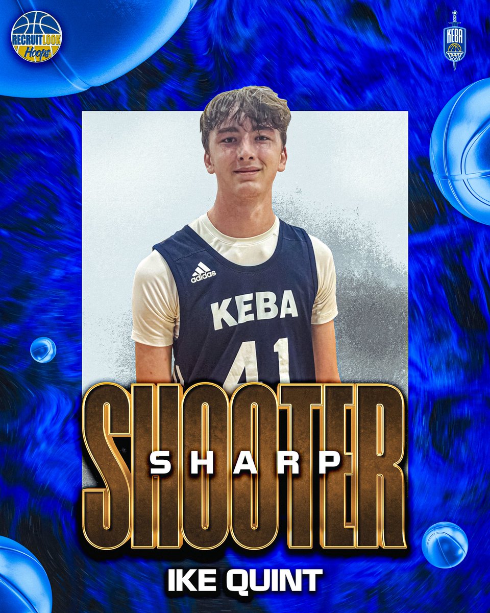 2027 | Ike Quint | #RLHoops

🏀 One of the best shooting performances on the day hitting 7 three’s
🏀 Finds open space off movement around the perimeter &amp; is shot ready
🏀 Great shot selection showcased his basketball IQ
🏀 Good balance &amp; form to his shot