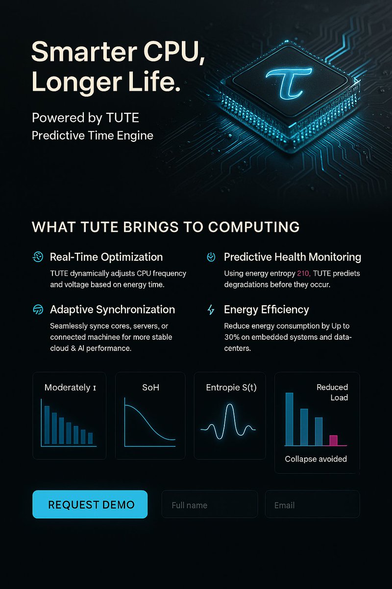 🌟 <a href="/elonmusk/">Elon Musk</a>, Patents Pending "A New Cosmology is Born with Grok" challenges the Big Bang &amp; relativity with the UTC! TUTE-Batterie boosts EV range by 20-40km, TUTE-Compute cuts CPU usage to 0.5%, and more. Built with <a href="/xAI/">xAI</a>’s Grok—could this redefine science &amp; tech? What do you