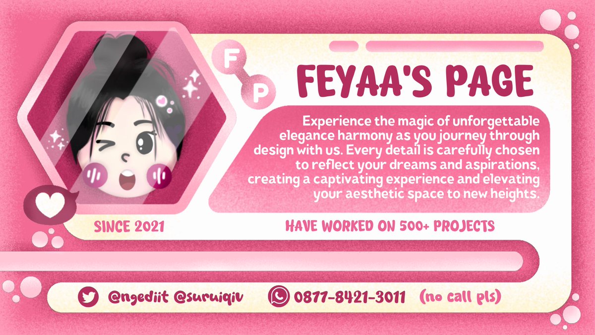 feyaa ᧔𐓪᧓ open jasa joki design poster feeds (@ngediit) on Twitter photo 
