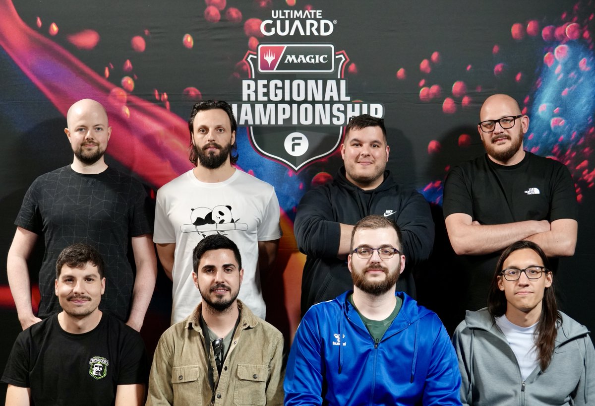 Congratulations to the Top 8 players of the Ultimate Guard European Magic Series - Regional Championship! Let's meet the players and their Standard decks 🧵 #RCBologna