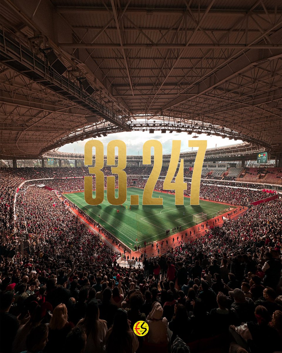 “Resmî” sayı 33.247 :) 

Teşekkürler Büyük Eskişehirspor Taraftarı!