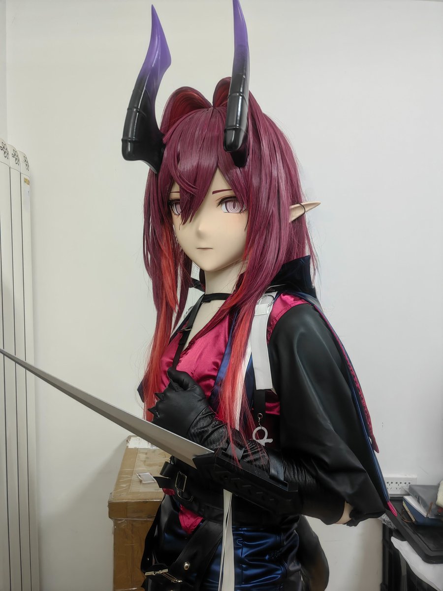 他们只能记住我的袖刃

#Arknights #kigurumi 
#明日方舟 #阿斯卡纶