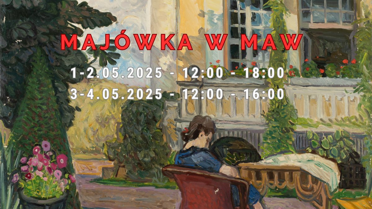 Zapraszamy do <a href="/MuzeumMAW/">Muzeum Archidiecezji Warszawskiej</a>  w długi majowy weekend!
1 i 2 maja (czwartek i piątek) od 12:00 do 18:00
3 i 4 maja (sobota i niedziela) od 12:00 do 16:00
