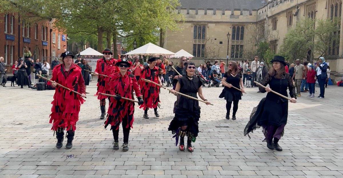 Red Cuthbert Morris (@redcuthbert) on Twitter photo We had a great day dancing at the St George Day festivities in #Bedford. Thanks to <a href="/HemlockMorris/">Hemlock Morris</a> for joining us for a Vandals. #Morris We had a great day dancing at the St George Day festivities in #Bedford. Thanks to <a href="/HemlockMorris/">Hemlock Morris</a> for joining us for a Vandals. #Morris