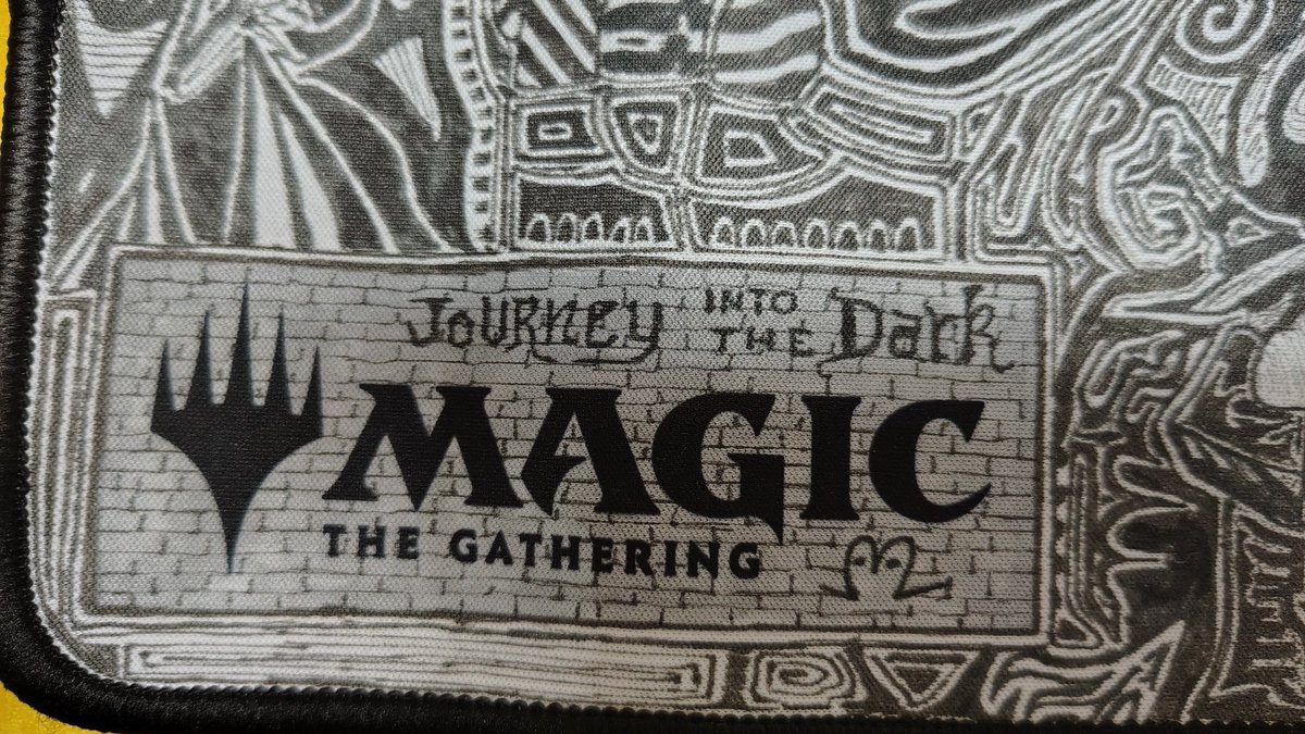 Michele24981282's tweet image. (1/3)
A young mage, thirsty for knowledge, begins his journey through flames and mysteries.
&quot;Journey into the Dark&quot; tells the story of a spirit, mind, and body transformed.
#MTG #Art #Playmat