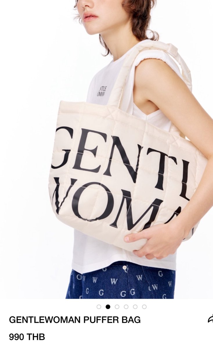 eelenimno's tweet photo. GENTLEWOMAN PUFFER BAG 🤍☁️
#ส่งต่อ 450 ฿ free shipping ka ❣️
#gentlewoman #ส่งต่อgentlewoman #Gentlewomanส่งต่อ #ส่งต่อกระเป๋ามือสอง #ส่งต่อกระเป๋า #ส่งต่อเสื้อผ้า #กระเป๋ามือ2 #กระเป๋ามือสองสภาพดี https://t.co/NSFLbu1htP