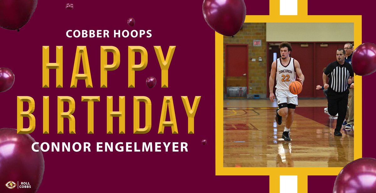 Happy Birthday to Cobber freshman <a href="/ConnorEngelmey1/">Connor Engelmeyer</a>