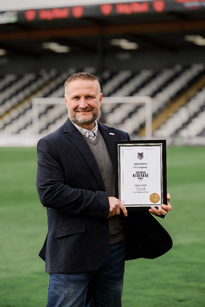 GTFCHeritage's tweet image. Player #957 to have represented #GTFC is Ben Chapman. His debut against Hull City came in the 97-98 Auto windscreens winning campaign 

#RememberWhenGTFC