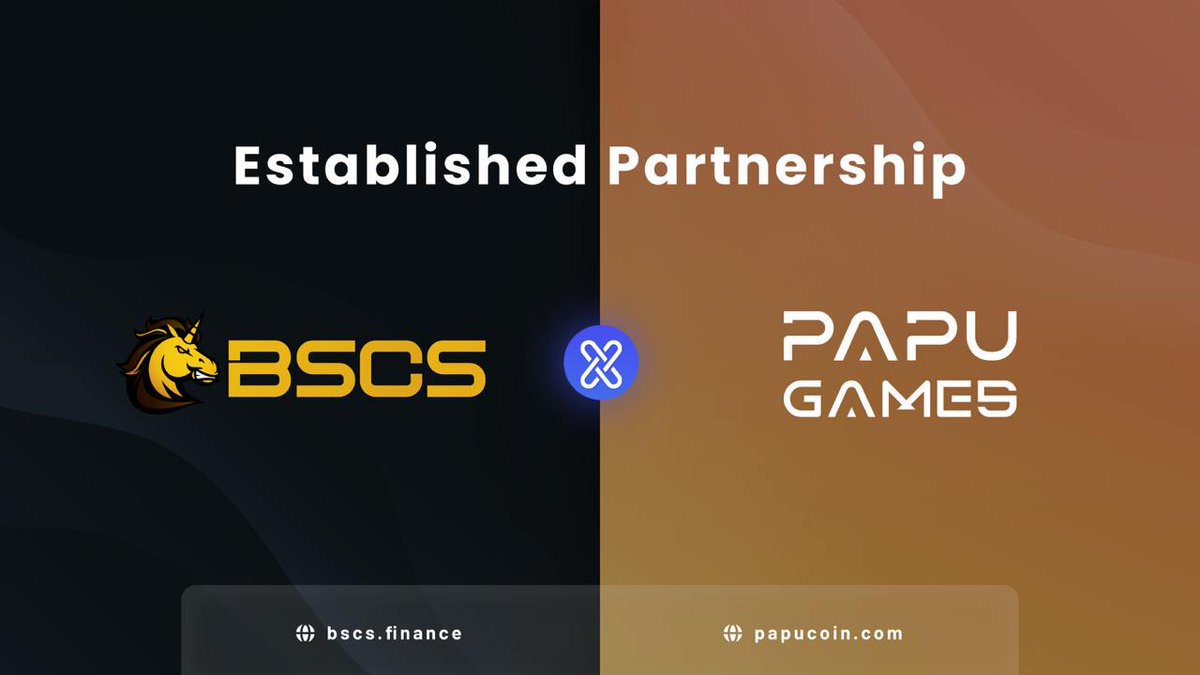 BSCS_Global's tweet photo. 📣 We are excited to partner with PAPU GAMES, a Web3 play-to-earn game that brings together crypto communities, inspired by the growth strategies of platforms like Airbnb and Uber.

🤝@BSCS_Global will support @PapuNextGen through various strategic activities, including:

✅ IDO Launch on #BSCS Launchpad
✅ Community Expansion
✅ Cross-Marketing Activities

🔍 More information about PAPU GAMES
🔗 https://t.co/zYuoXqWCal

🚀 We are enthusiastic about the benefits that our partnership will bring.

Stay tuned for more updates!

#BSCS #PAPU #PAPUGAMES #IDO