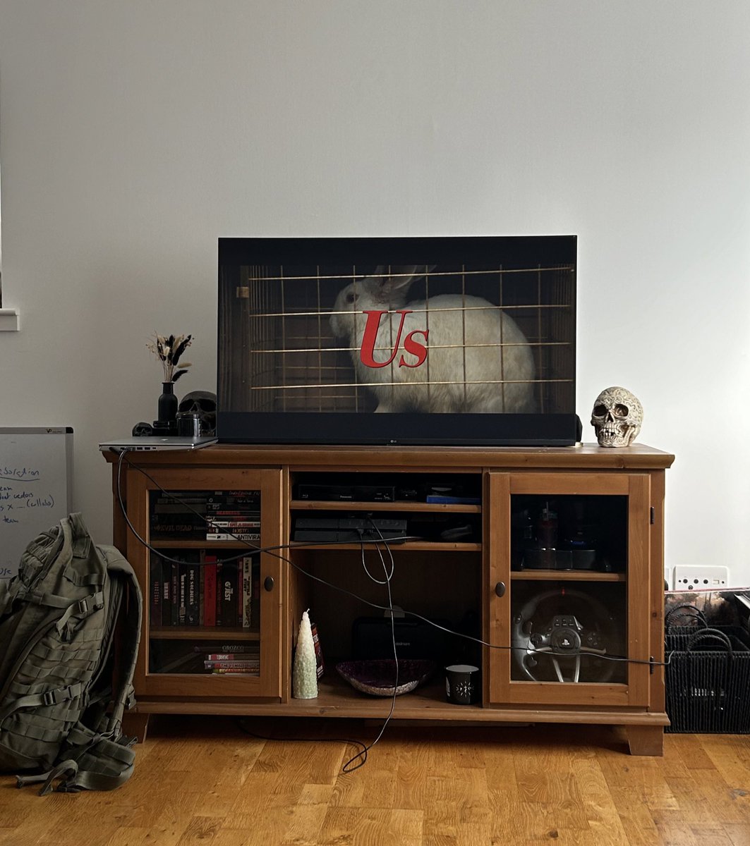 Next up is US 🐇 

Haven’t seen this since the first watch so looking forward to rewatching.