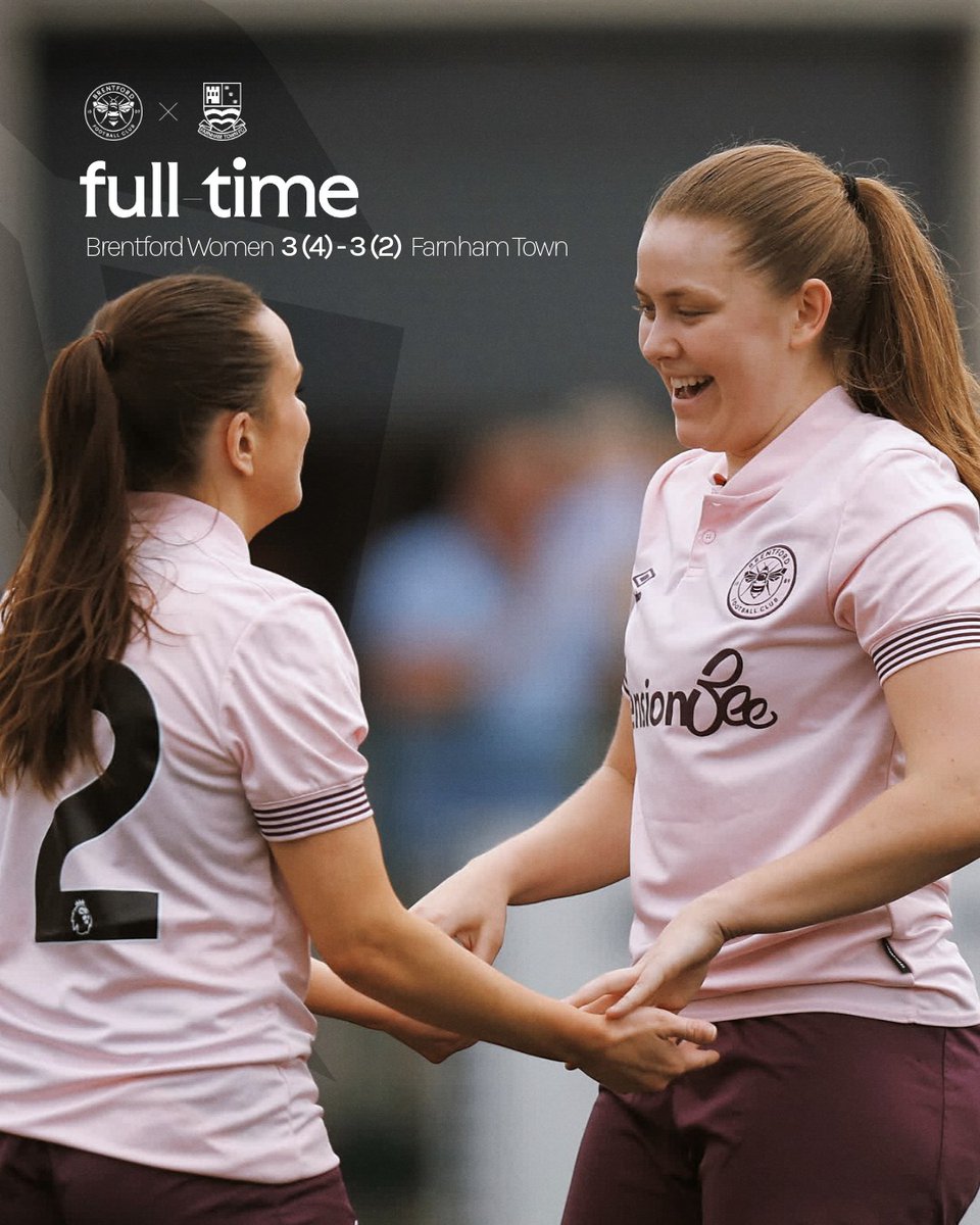 ⏱️ FULL-TIME: What. A. Game 🏆

#BrentfordFCW | #BrentfordFC