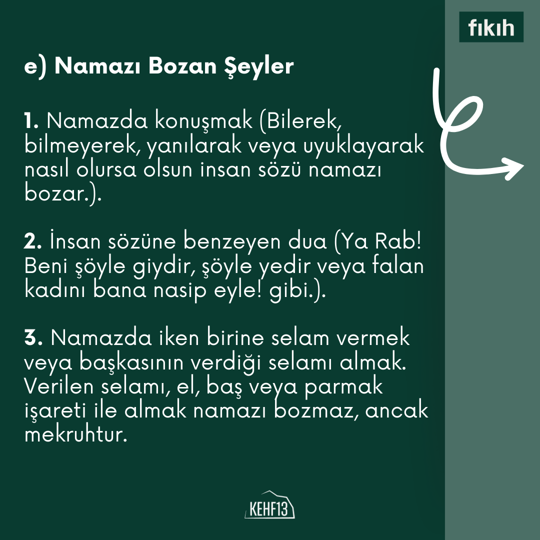 13_kehf's tweet photo. Namazı Bozan Şeyler

#ilmihal #fıkıh #namaz https://t.co/2sPQSFtjiv
