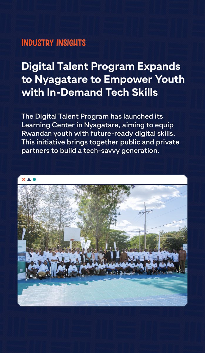 hangapitchfest's tweet image. Hanga Weekly RoundUp Episode 64 is here! See how Rwanda is building global partnerships to strengthen its ecosystem, and how the Digital Talent Program is now expanding to Nyagatare to equip more youth with in-demand tech skills.

Click here to read more: bit.ly/hwr64