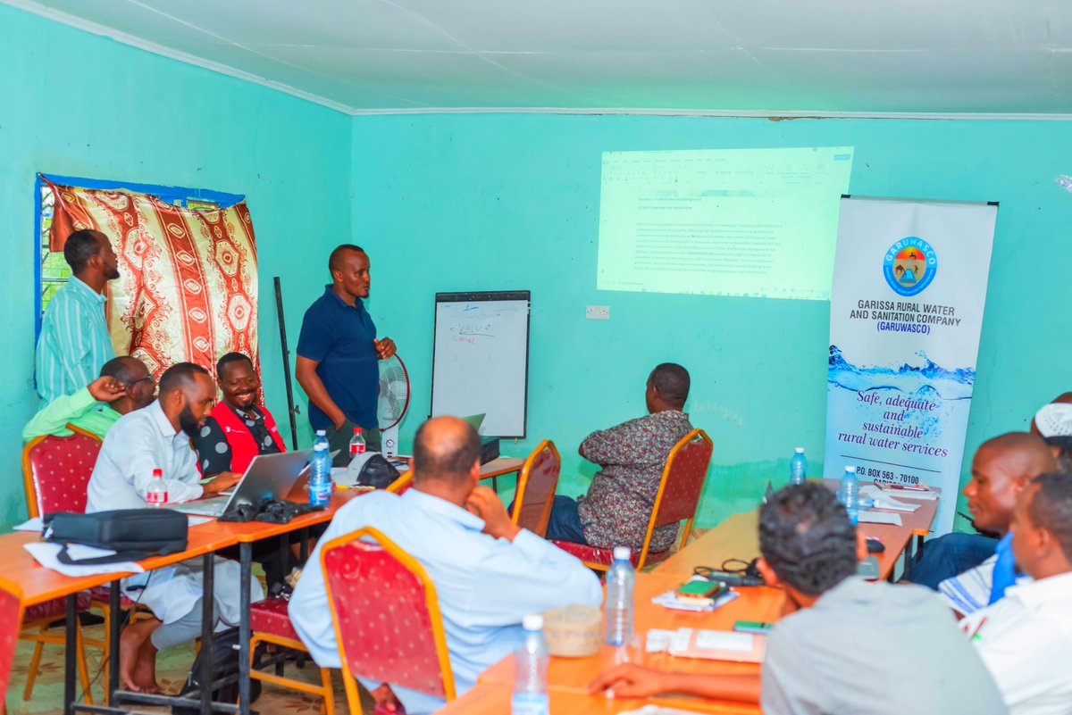 Abdinoor Ole Hussein, Hsc (@ole_abdinoor) on Twitter photo 1/7:
The Garissa Rural Water & Sanitation Company (GARUWASCO) with the support from <a href="/SaveChildren_KE/">Save the Children Kenya & Madagascar</a> is working on the Development of Performance Improvement Action Plans (PIAP).
The 4 day's initiative which is ongoing in Modogashe is meant to develop PIAP 1/7:
The Garissa Rural Water & Sanitation Company (GARUWASCO) with the support from <a href="/SaveChildren_KE/">Save the Children Kenya & Madagascar</a> is working on the Development of Performance Improvement Action Plans (PIAP).
The 4 day's initiative which is ongoing in Modogashe is meant to develop PIAP