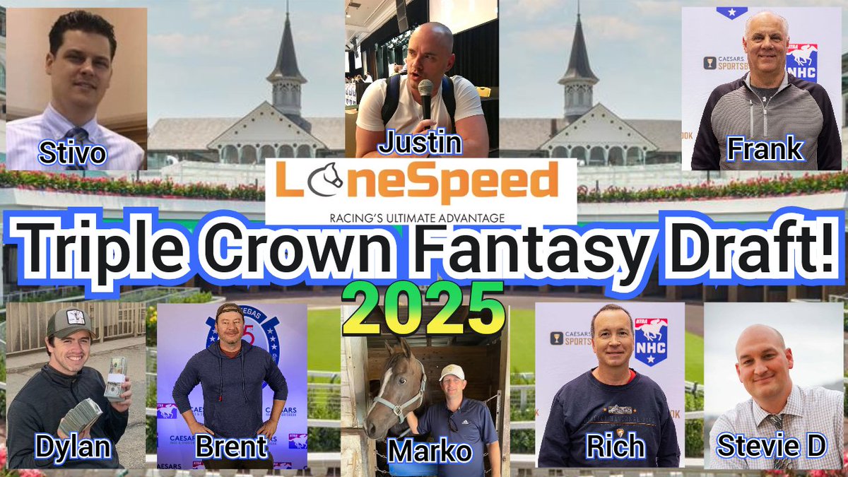 LoneSpeed Triple Crown Draft! 2025 You guys will not want to miss this! 8:30 PM Eastern / 7:30 Central! WATCH HERE: youtube.com/live/HeR3LJ3T8… via <a href="/YouTube/">YouTube</a> <a href="/richnilsen/">richnilsen</a> <a href="/TexasRainTB/">Marko</a> <a href="/BrentonSchraff/">Brent Schraff</a> <a href="/justindew/">Justin Dew</a> <a href="/SteveDeCaspers/">Steve DeCaspers</a> <a href="/Justin_Mustari/">Justin Mustari</a> <a href="/texasmike001/">mike steindler</a> <a href="/EmilyOptixEQ/">Mayhemily</a> <a href="/ride_that_pony/">Trey Stiles</a>
