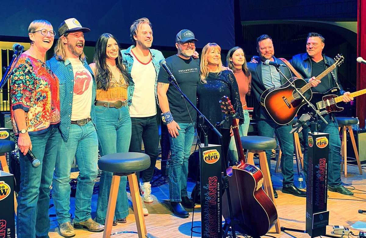 Was pretty spectacular to share the stage with these incredible humans. Thanks for having me as your surprise guest <a href="/840CFCW/">840 CFCW</a> . #honored