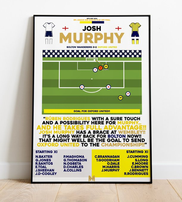 🎁| COMPETITION TIME:   

To celebrate our Survival in the Championship, we’ve partnered with <a href="/MezzalaDesigns/">𝗠𝗲𝘇𝘇𝗮𝗹𝗮</a> to give the chance of winning any OUFC Print on their site!🟡🔵

How to enter: 

🔄RT this post
✅Follow @oufcreport &amp; <a href="/MezzalaDesigns/">𝗠𝗲𝘇𝘇𝗮𝗹𝗮</a> 
🏷️Tag a friend

#OUFC