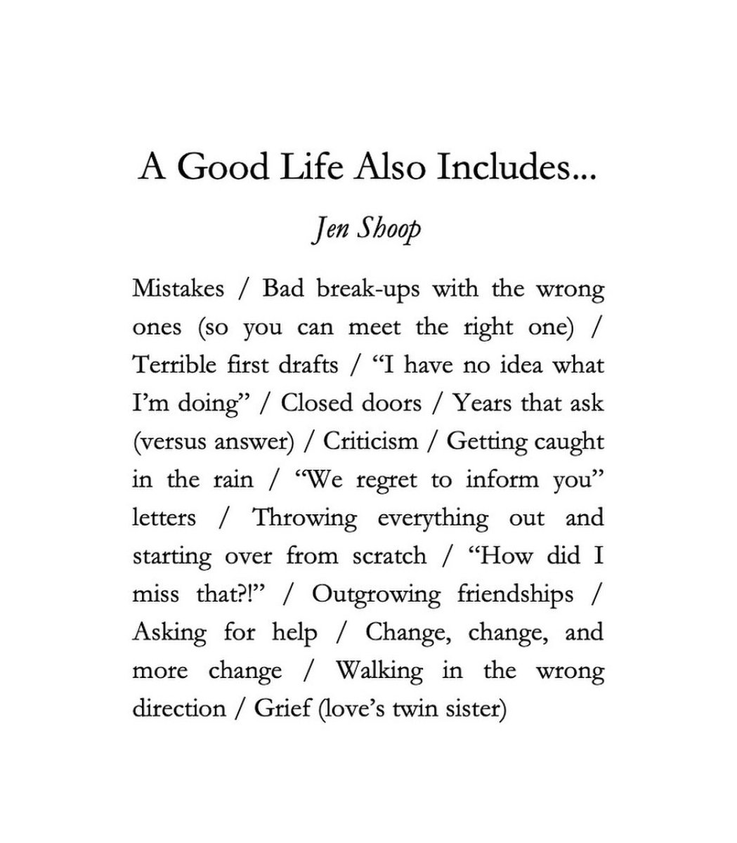 Liminal1988's tweet image. A good life also includes...