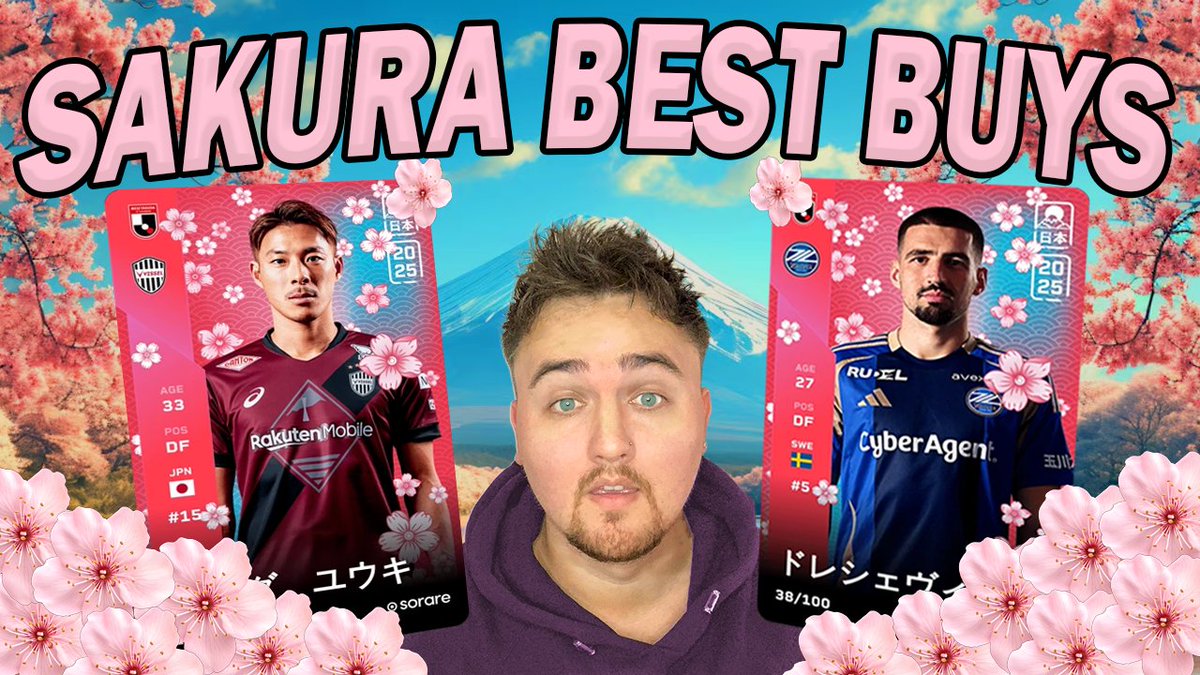 Double Upload!
Sakura &amp; Horangi Best Value Cards! on <a href="/Sorare/">Sorare</a> 

🌸 Sakura:
youtu.be/_nLEZwCsBfY
🐯 Horangi:
youtu.be/VCOGXrsHr4c

Likes &amp; RT's all appreciated! 🥰 
#Sorare #Sorare #SorareTips #SorareStrategy #SakuraEdition #SorareGW78 #NFTFootball #FantasyFootball #SorarePro