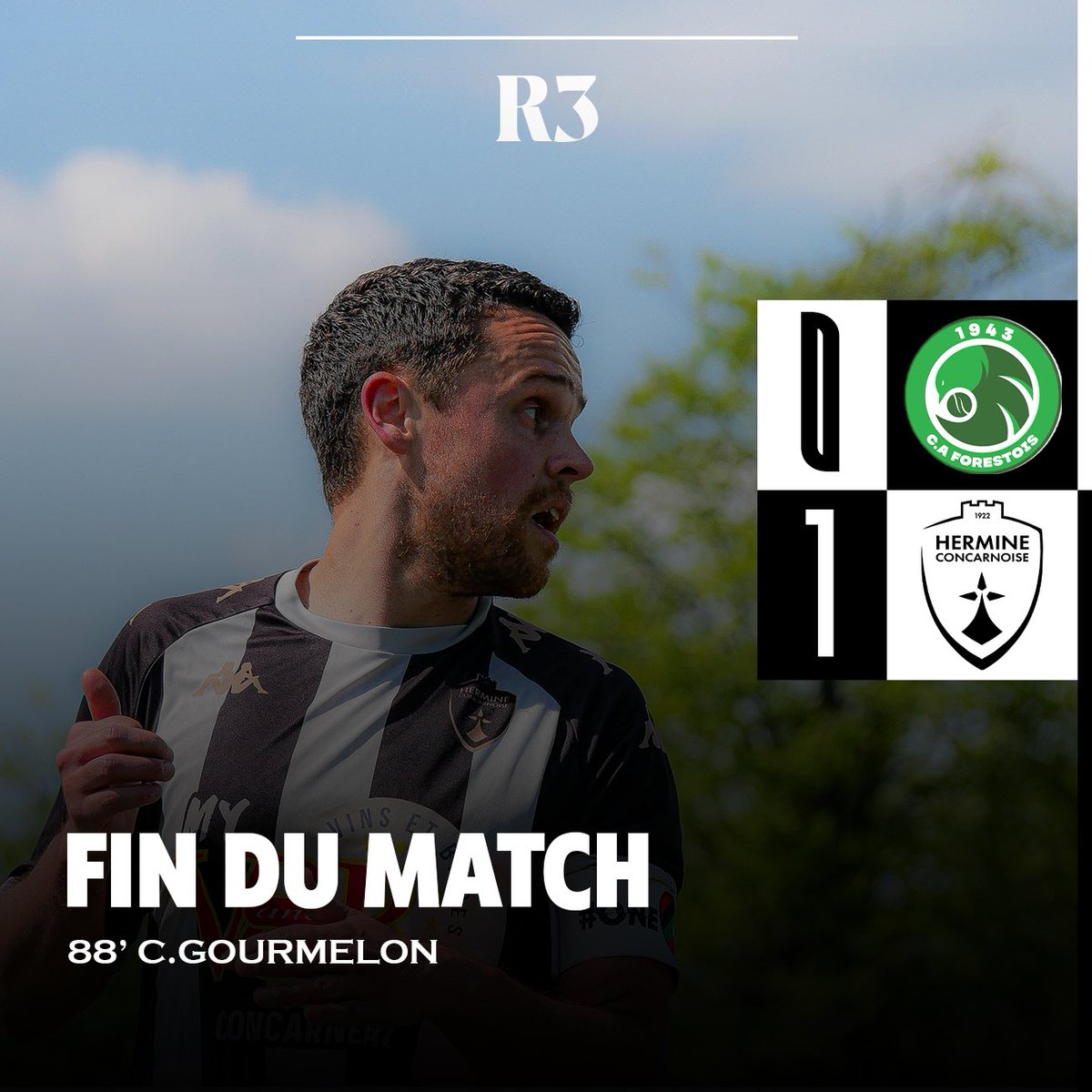 𝗙𝗜𝗡 𝗗𝗨 𝗠𝗔𝗧𝗖𝗛 🖤🤍

VICTOIRE DANS LE DERBY 👀🖤🤍
Que c’était dur mais nous sortons vainqueur grâce à une victoire collective 🔥⚡️